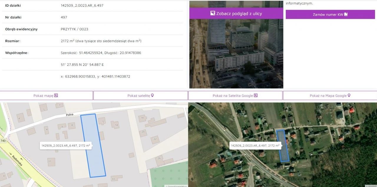 Działka budowlana Przytyk, ul. Polna. Zdjęcie 3