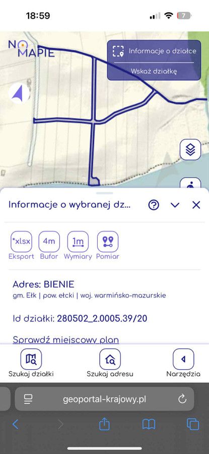 Działka rolno-budowlana Bienie. Zdjęcie 9