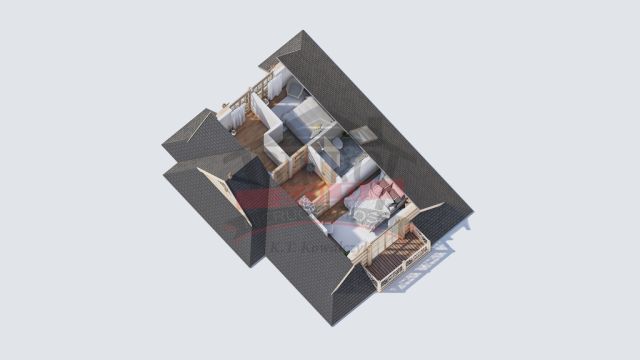 dom wolnostojący, 4 pokoje Biały Dunajec. Zdjęcie 16