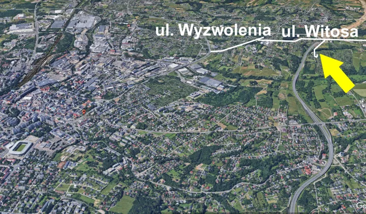 Działka rod Bielsko-Biała Hałcnów, ul. Stanisława Mikołajczyka