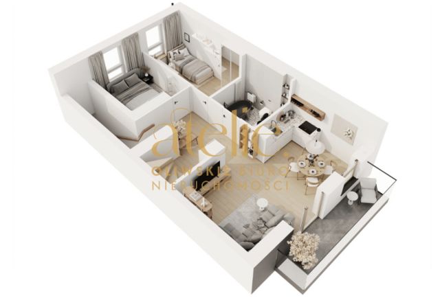 Mieszkanie 3-pokojowe Bąkowo, ul. Kasztanowa. Zdjęcie 5