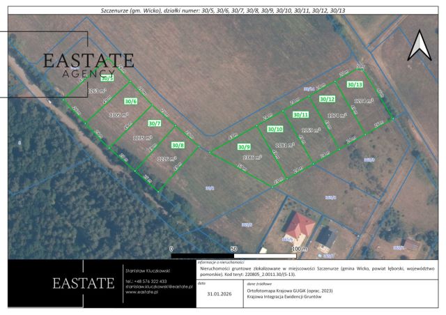 Działka budowlana Szczenurze. Zdjęcie 3