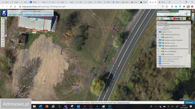 Działka budowlana Sady, ul. Wałowa. Zdjęcie 1