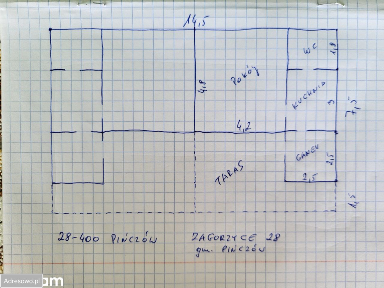 dom letniskowy, 2 pokoje Zagórzyce. Zdjęcie 6