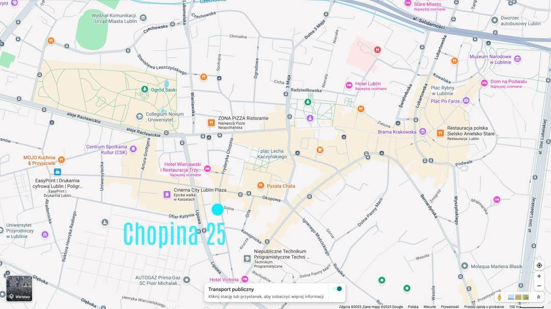 Mieszkanie 3-pokojowe Lublin Śródmieście, ul. Fryderyka Chopina. Zdjęcie 12