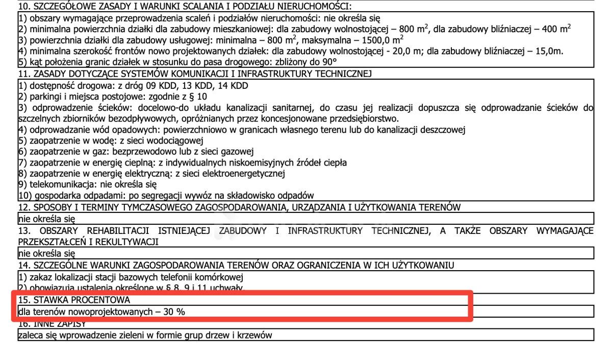 Działka inwestycyjna Tupadły, ul. Wiatrakowa. Zdjęcie 9