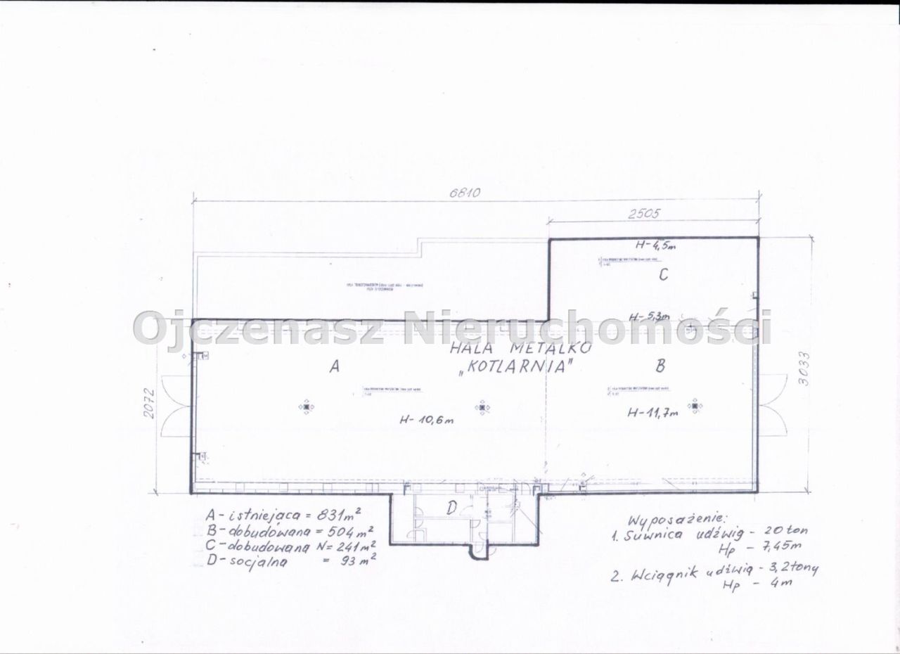 Hala/magazyn Bydgoszcz Kapuściska. Zdjęcie 13
