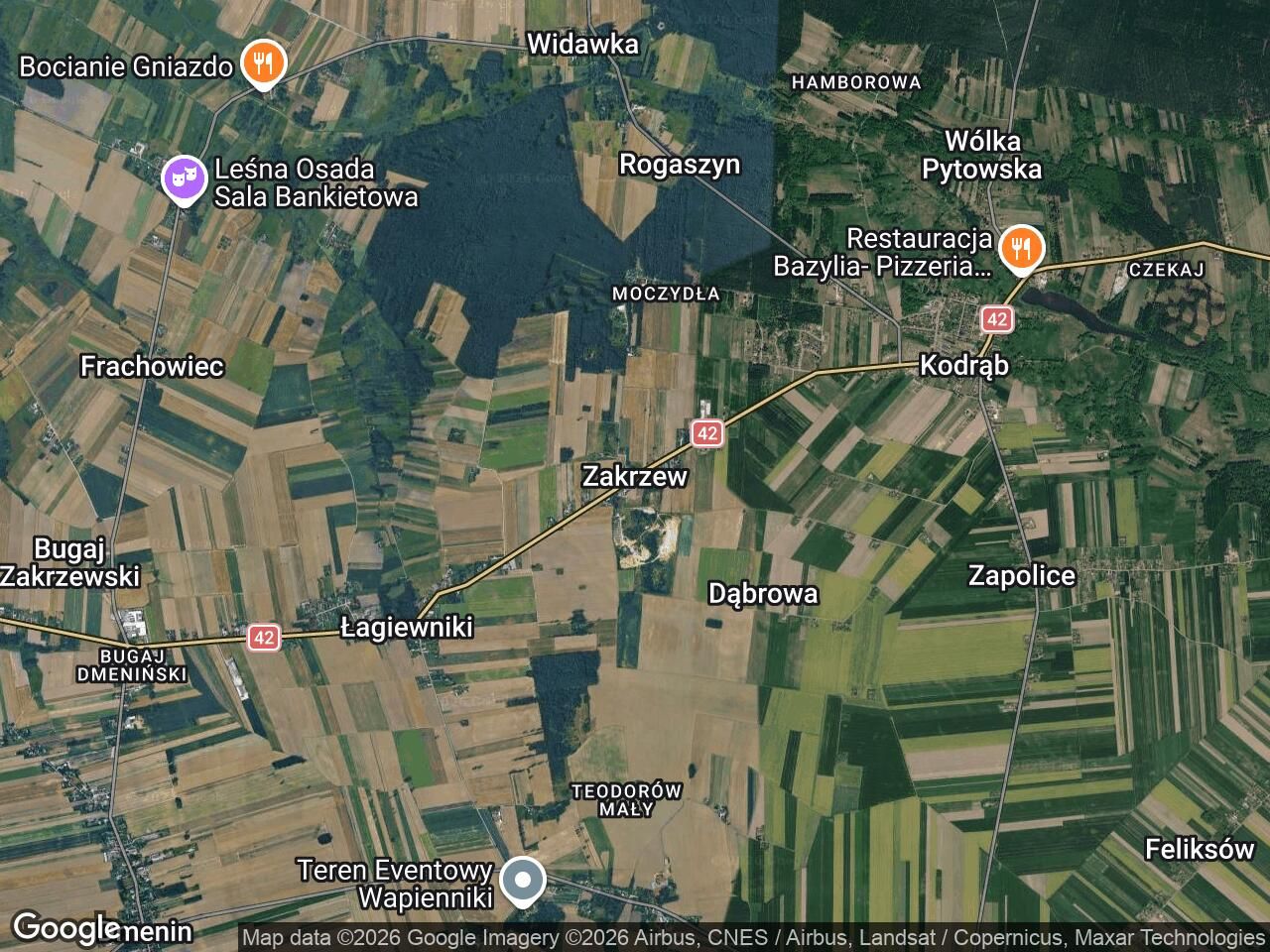 Działka rolno-budowlana Zakrzew. Zdjęcie 1
