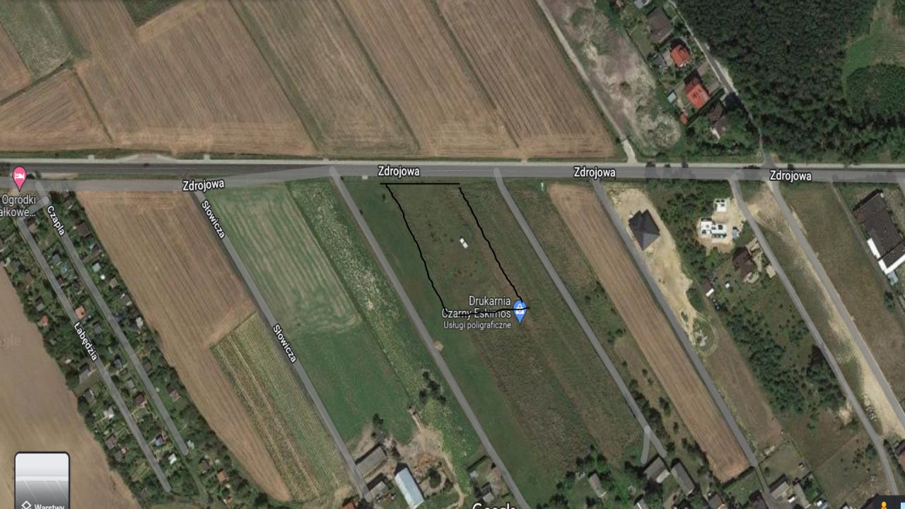 Działka budowlana Wieniec-Zalesie, ul. Zdrojowa. Zdjęcie 2