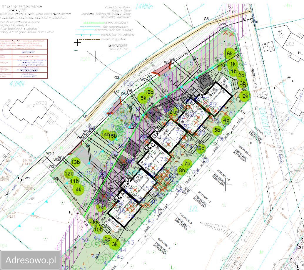 Działka budowlana Gliwice Żerniki, ul. Odo Bujwida. Zdjęcie 5