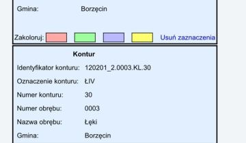 Działka rolna Łęki