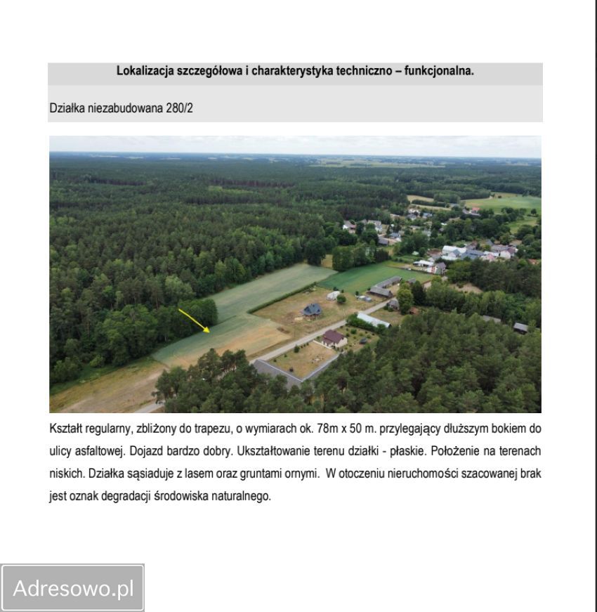 Działka budowlana Głębocz Wielki. Zdjęcie 3