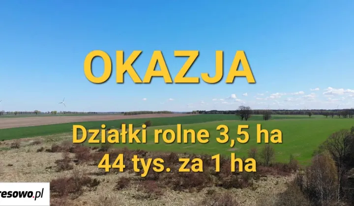 Działka rolna Słonowice
