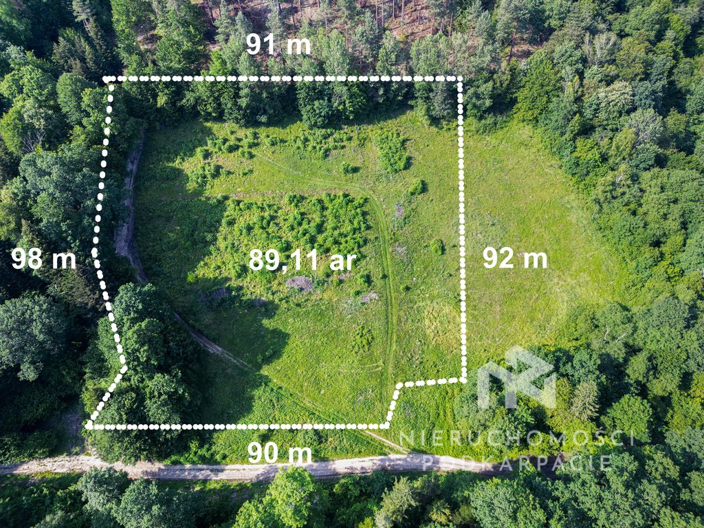 Działka budowlana Olszanica. Zdjęcie 2