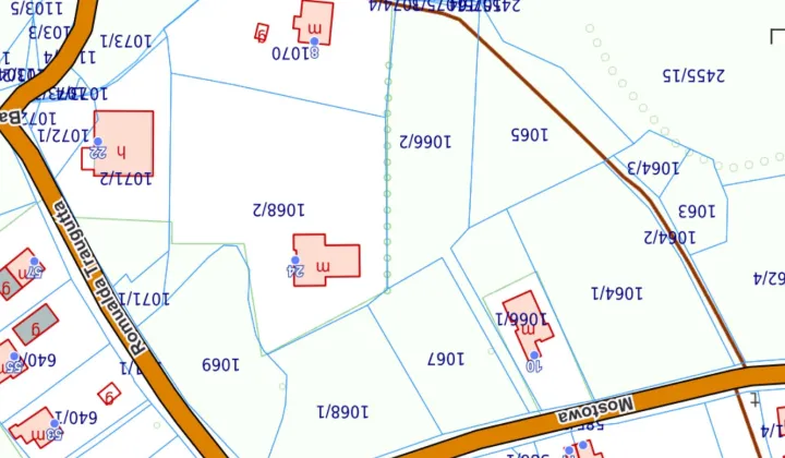 Działka budowlana Brzozów, ul. Mostowa