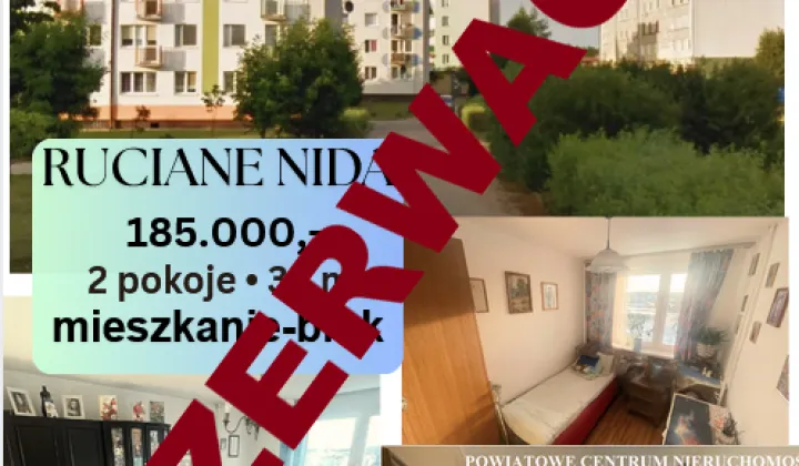 Mieszkanie 2-pokojowe Ruciane-Nida, ul. Kwiatowa