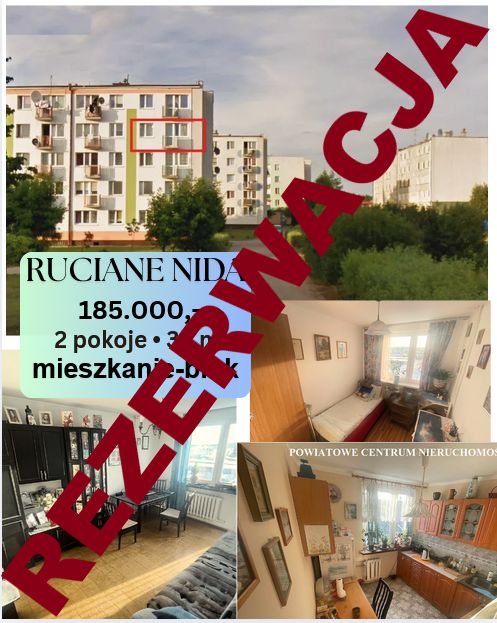 Mieszkanie 2-pokojowe Ruciane-Nida, ul. Kwiatowa. Zdjęcie 1