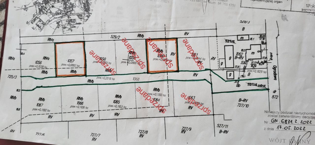 Działka budowlana Krzeszyce. Zdjęcie 2