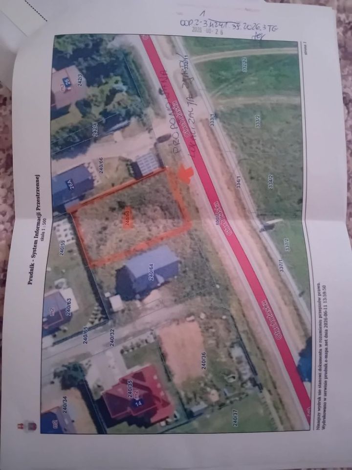 Działka budowlana Łąka Prudnicka, ul. Topolowa. Zdjęcie 3