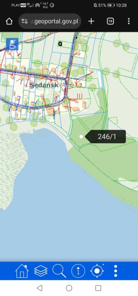 Działka rolna Sędańsk. Zdjęcie 2