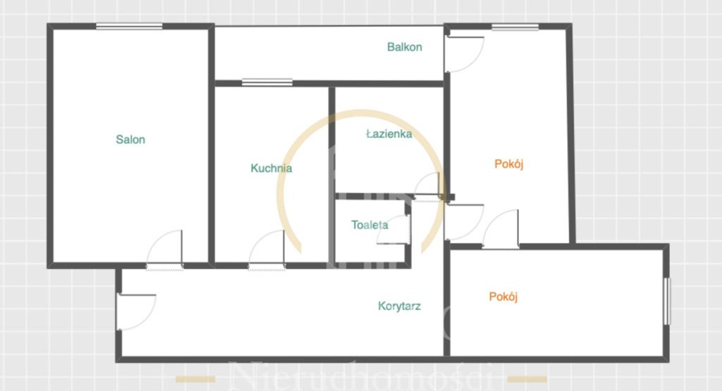 Mieszkanie 3-pokojowe Lublin LSM, ul. Grażyny. Zdjęcie 6