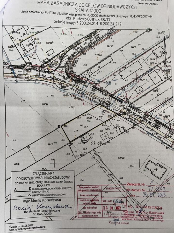 Działka budowlana Kozłowo. Zdjęcie 3