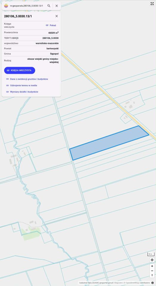 Działka rolna Smolanka. Zdjęcie 4