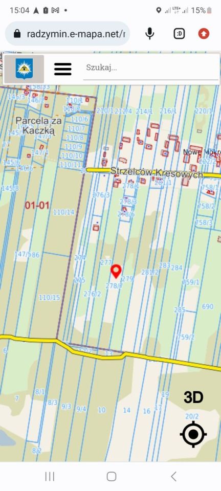 Działka rolna Mokre