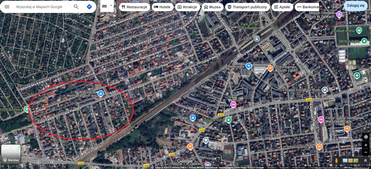 Działka budowlana Ząbki Centrum, ul. Jana Pawła II. Zdjęcie 2