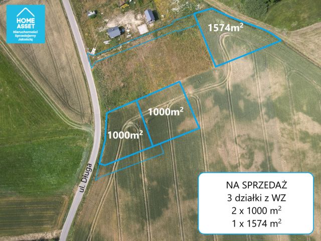 Działka budowlana Rąty, ul. Długa. Zdjęcie 2
