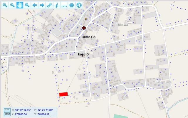 Działka budowlana Łukowa. Zdjęcie 1