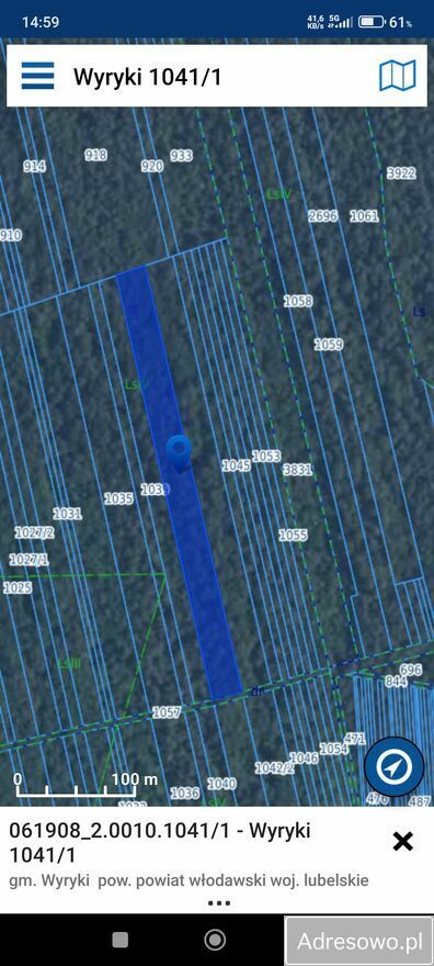 Działka leśna Wyryki. Zdjęcie 3