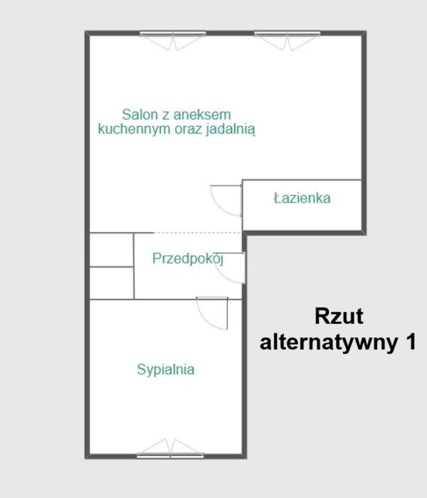 Mieszkanie 3-pokojowe Rzeszów Śródmieście, ul. Stefana Okrzei. Zdjęcie 12