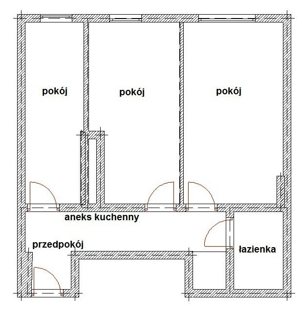 Mieszkanie 3-pokojowe Wrocław Śródmieście, ul. Mikołaja Reja. Zdjęcie 13