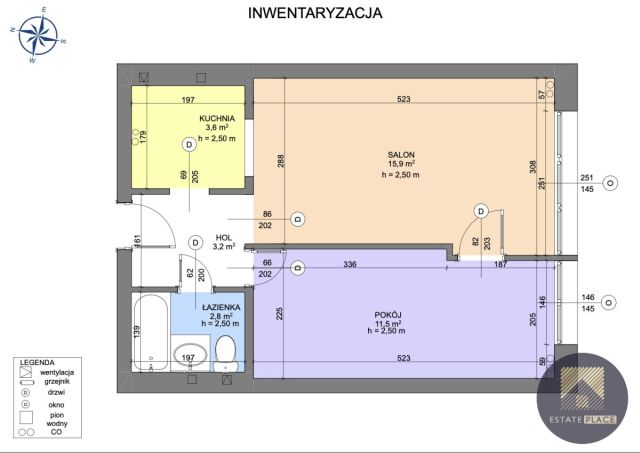 Mieszkanie 2-pokojowe Warszawa Wola, ul. Monte Cassino. Zdjęcie 11