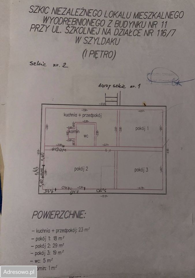 dom wolnostojący, 3 pokoje Szyldak, ul. Szkolna. Zdjęcie 19