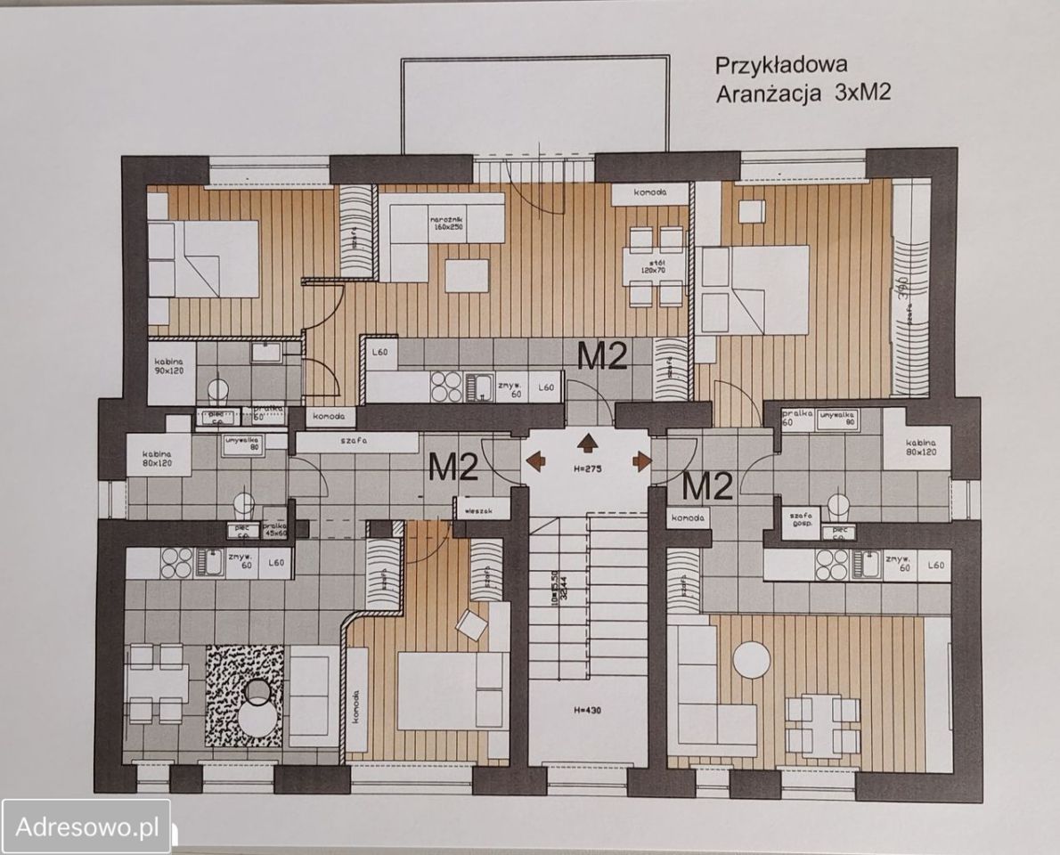 Mieszkanie 5-pokojowe Rzeszów Śródmieście, ul. Fryderyka Szopena. Zdjęcie 12