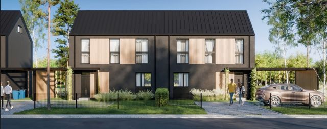 bliźniak, 4 pokoje Antoninów. Zdjęcie 2