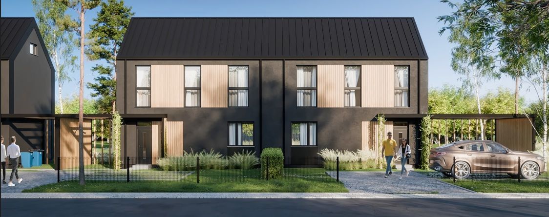 bliźniak, 4 pokoje Antoninów. Zdjęcie 2