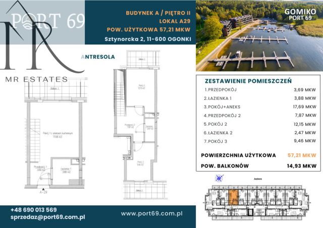 Mieszkanie 3-pokojowe Ogonki, ul. Sztynorcka. Zdjęcie 25