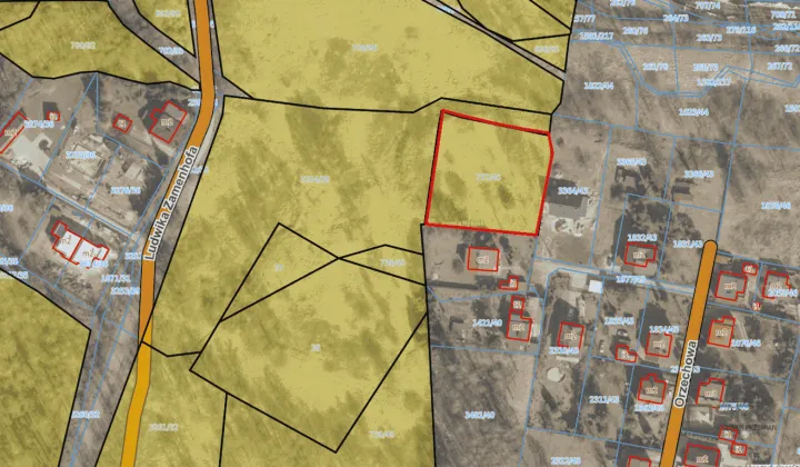 Działka Rybnik, ul. Ludwika Zamenhofa