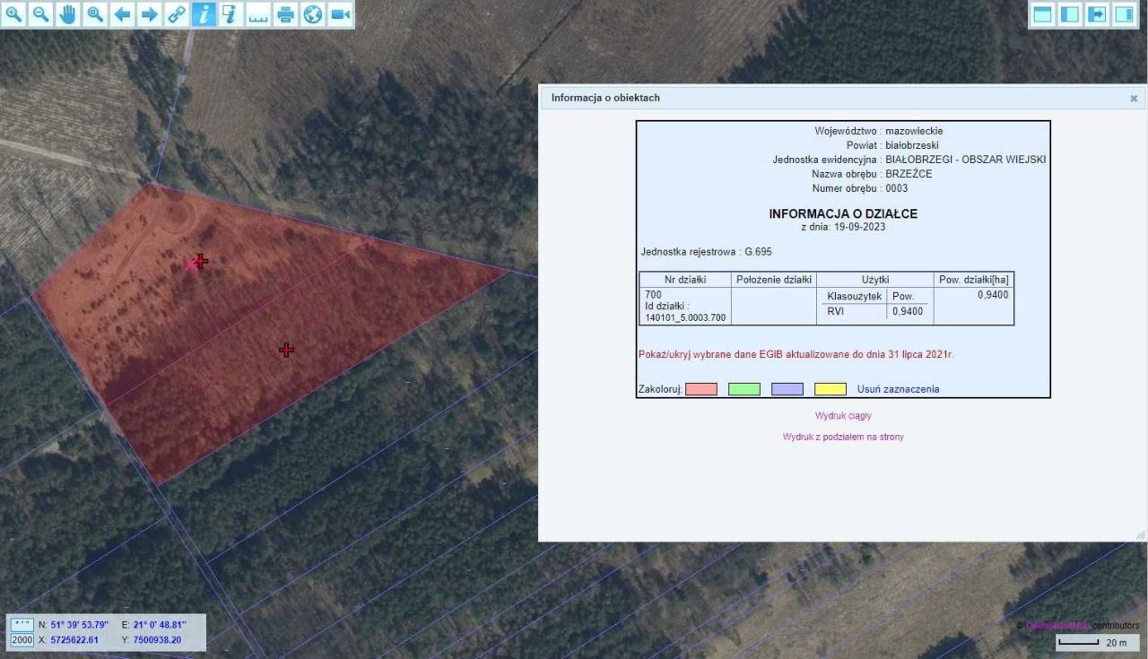 Działka rolna Brzeźce. Zdjęcie 3