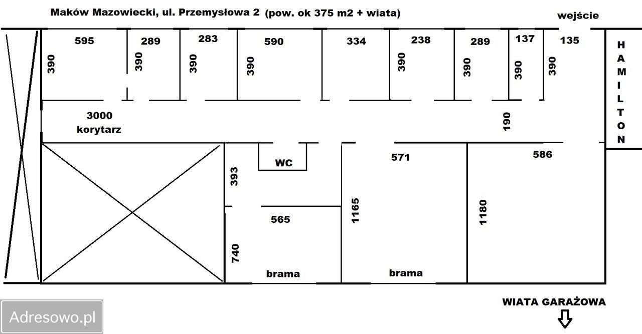 Hala/magazyn Maków Mazowiecki, ul. Przemysłowa. Zdjęcie 5