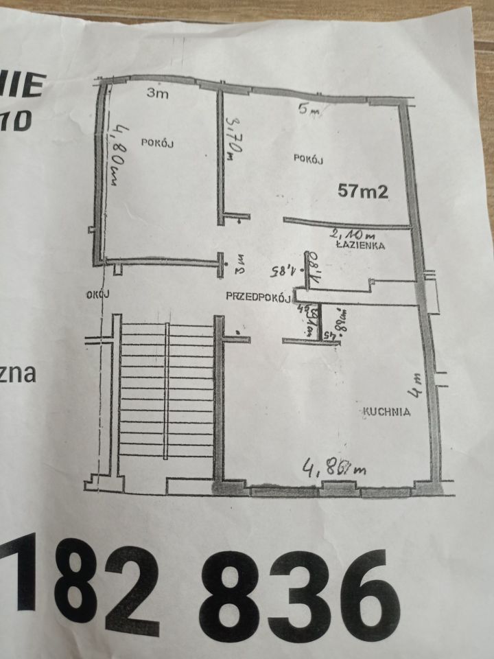 Mieszkanie 3-pokojowe Lipsko, ul. Zwoleńska. Zdjęcie 2