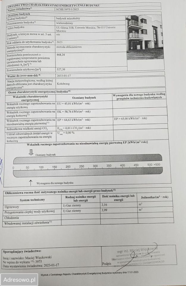 Mieszkanie 2-pokojowe Ustronie Morskie, ul. Górna. Zdjęcie 10