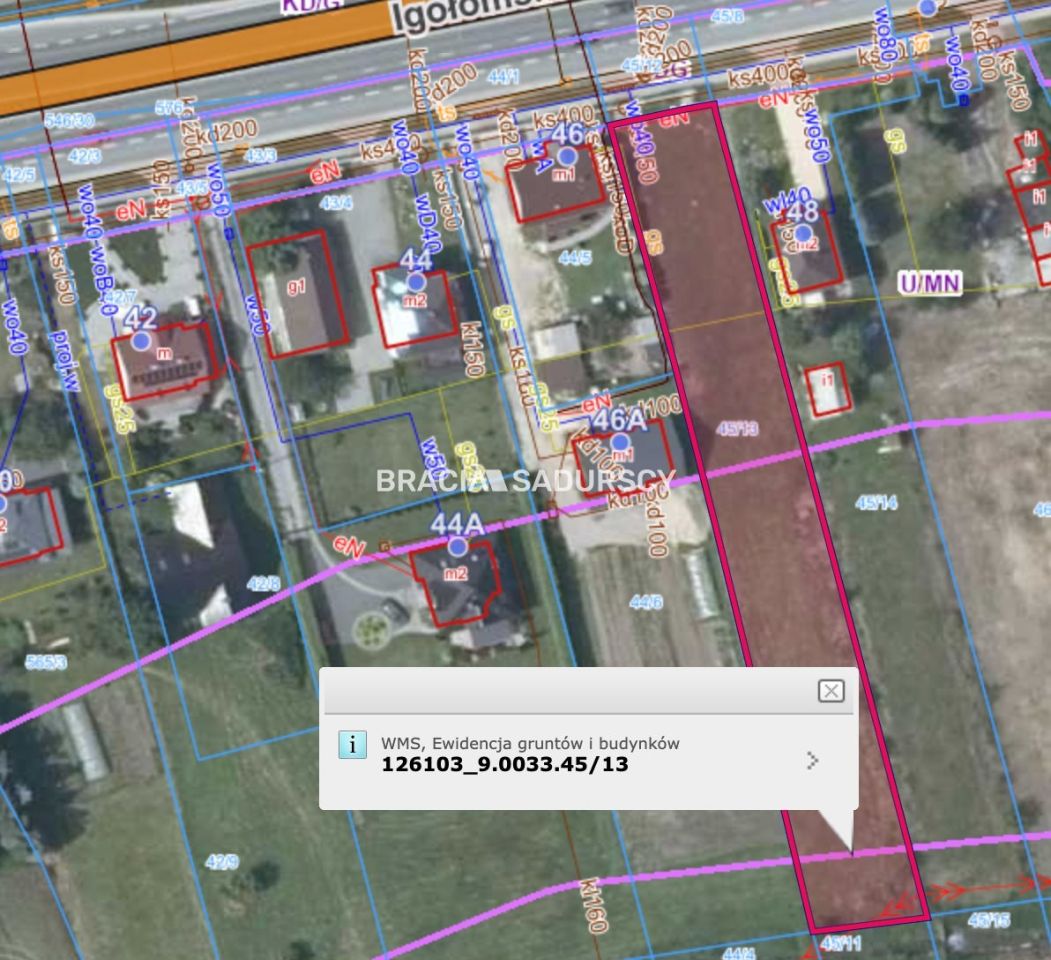 Działka budowlana Kraków, ul. Igołomska. Zdjęcie 4