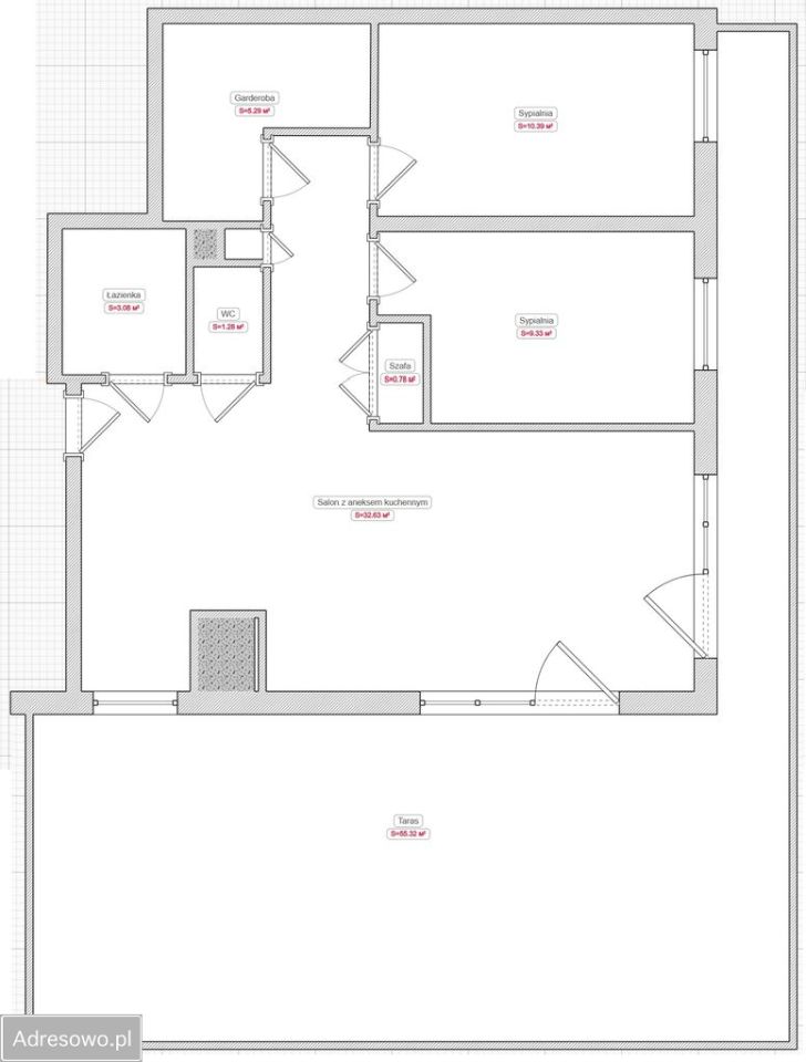 Mieszkanie 3-pokojowe Warszawa Wola, ul. Gizów. Zdjęcie 13