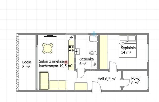 Mieszkanie 3-pokojowe Warszawa Żoliborz, ul. Kaliny Jędrusik. Zdjęcie 10