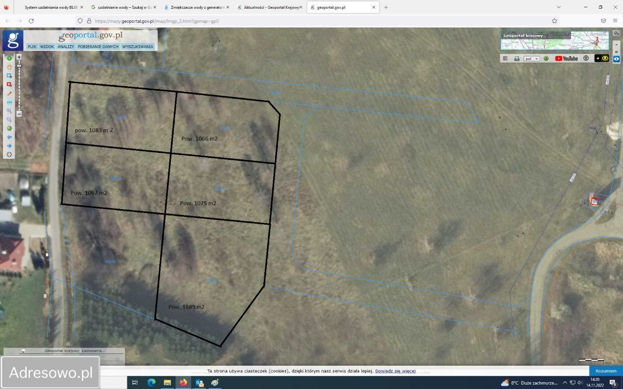 Działka budowlana Bukowina Bobrzańska. Zdjęcie 3