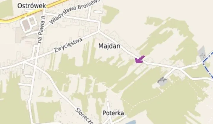 Działka rolno-budowlana Majdan